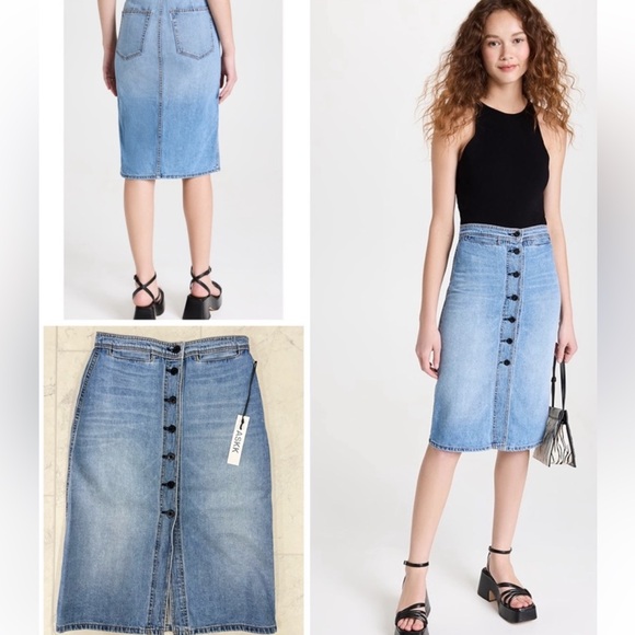 NWT  ASKK NY Brighton Skirt Water Street in Size 26 - Picture 3 of 13